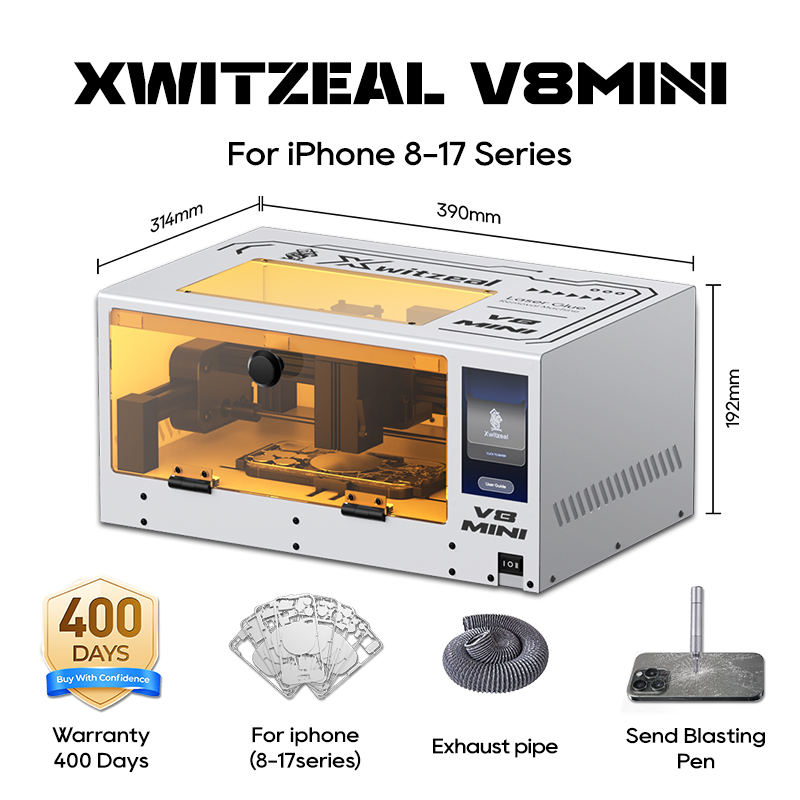 엑스위즐 ®   아이폰 후면 유리 수리용 V8 미니 레 - Electronics Repair Tools 리뷰 및 가격