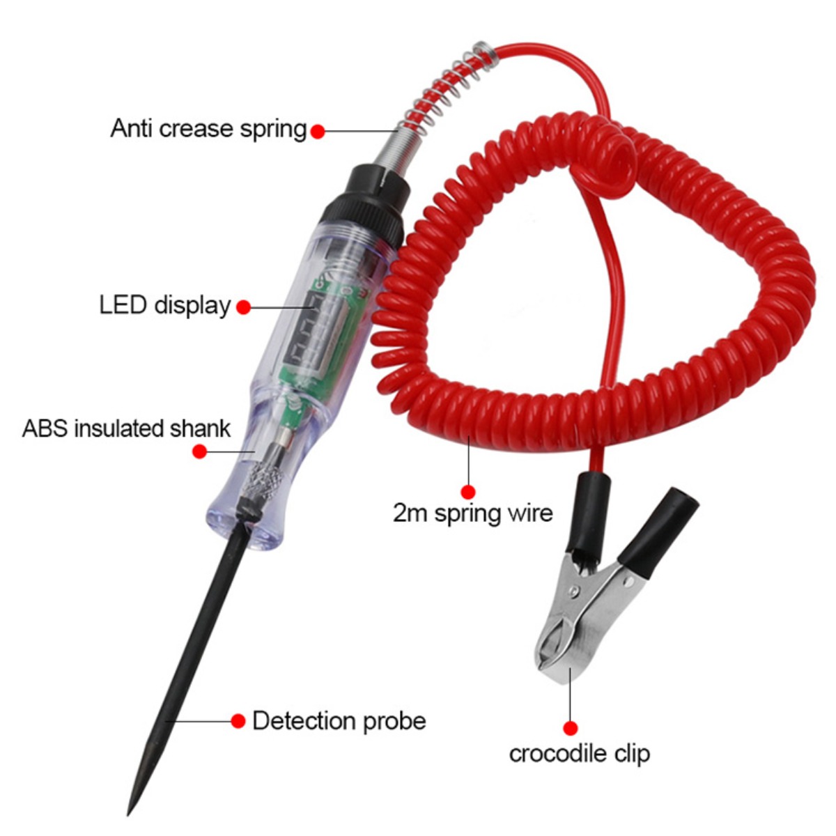 자동차 트럭 전압 회로 테스터 6V 12V 24V 자동 - Electronics Repair Tools 리뷰 및 가격